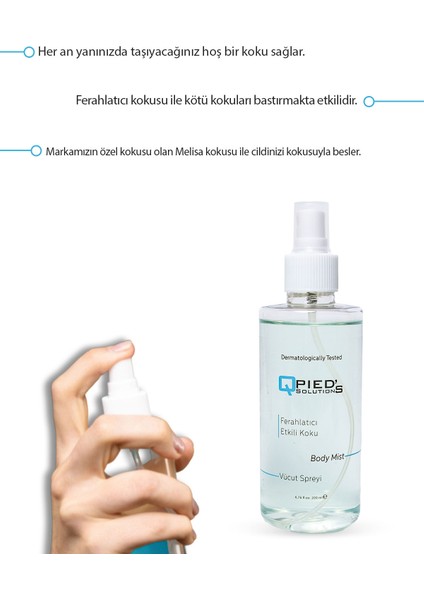 Melisa Kokulu Ferahlatıcı Etkili Vücut Spreyi 200 ml fiyatları