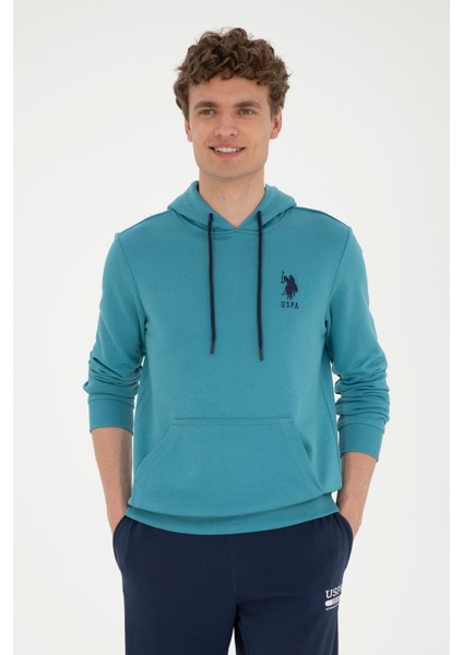 U.S. Polo Assn. Erkek Petrol Sweatshirt 50269426-VR102