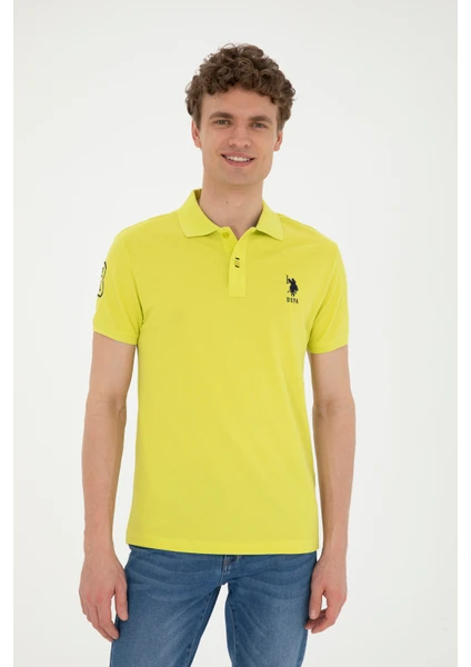 U.S. Polo Assn. Erkek Fıstık Tişört Basic 50284633-VR087