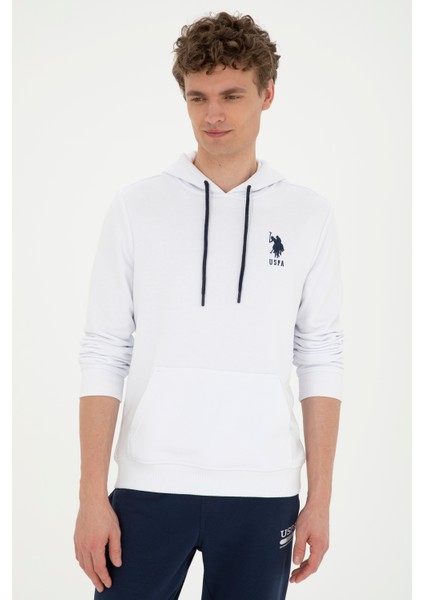 U.S. Polo Assn. Erkek Beyaz Sweatshirt 50269426-VR013