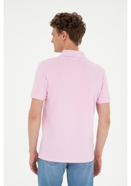 U.S. Polo Assn. Erkek Pembe Tişört Basic 50284641-VR041