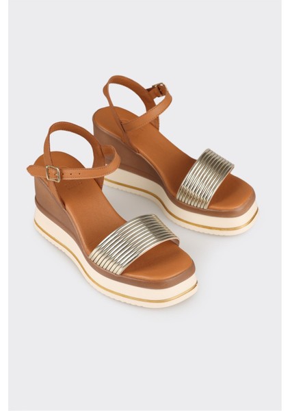 Taba Kadın Dolgu Topuk Sandalet fiyatları