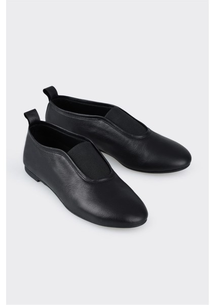 Siyah Deri Kadın Babet fiyatları