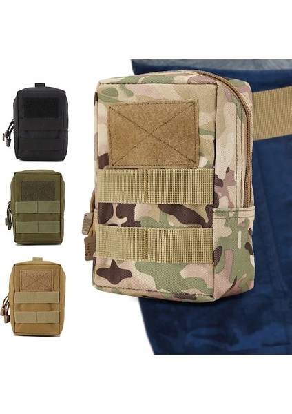 Haki-Erkek Taktik Molle Edc Kılıfı Bel Kemeri Paketi Askeri Avcılık Aksesuarları Çanta Kamp Cep Telefonu Cüzdan Seyahat Alet Çantası (Yurt Dışından) fiyatları