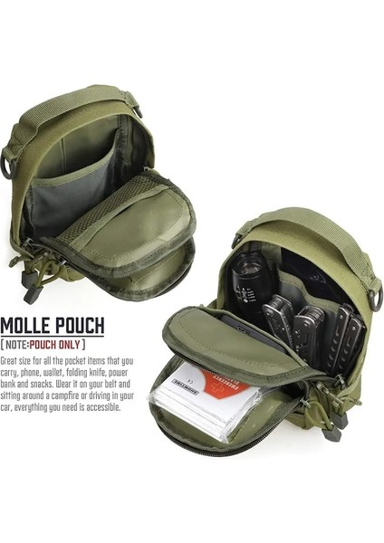 Ordu Yeşil-Taktik Edc Kılıfı Çanta Evrensel Askeri Fermuar Molle Kalça Bel Çantası Cep Açık Kamp Avcılık Göğüs Çantası Mini Ordu Sırt Çantası (Yurt Dışından) fiyatları