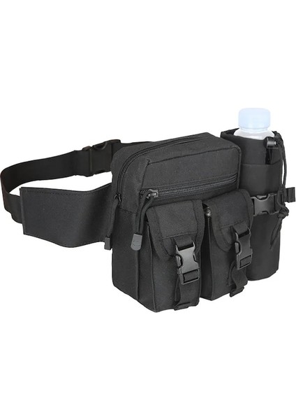 Yeni Siyah-Açık Erkekler Taktik Bel Çantası Su Geçirmez Naylon Ordu Askeri Kesesi Militaire Yürüyüş Avcılık Bolsa Militar Spor Çok Fonksiyonlu Çanta (Yurt Dışından)