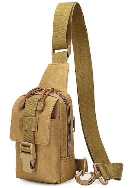 Haki-Taktik Göğüs Çantası Ordu Askeri Açık Erkek Omuz Çantası Mini Paketi Küçük Seyahat Cep Telefonu Kılıfı Yürüyüş Avcılık Crossbody Çanta (Yurt Dışından) modelleri