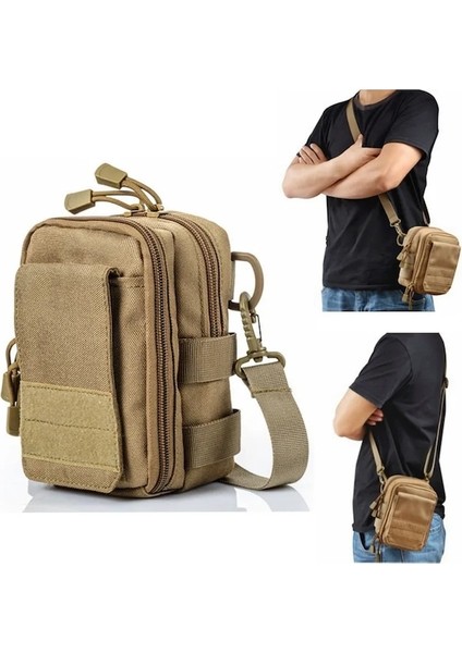 Ordu Yeşil-Naylon Askeri Taktik Çanta Omuz Seyahat Çantası Açık Hava Spor Tırmanma Macera Avcılık Balıkçılık Taşınabilir Molle Alet Çantası Dişli (Yurt Dışından) fiyatları