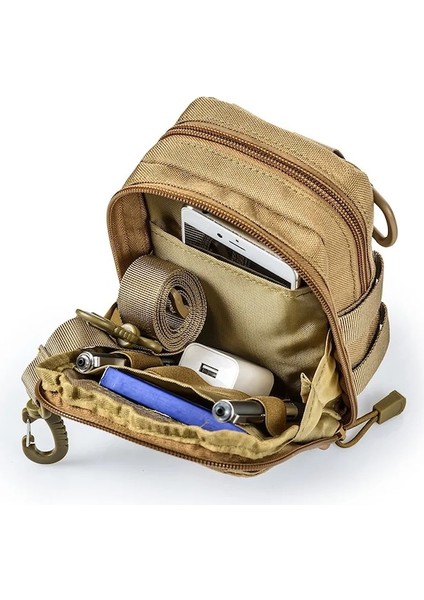 Ordu Yeşil-Naylon Askeri Taktik Çanta Omuz Seyahat Çantası Açık Hava Spor Tırmanma Macera Avcılık Balıkçılık Taşınabilir Molle Alet Çantası Dişli (Yurt Dışından) modelleri