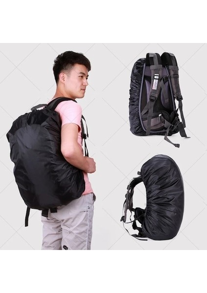 OTHER-90L Yağmur Kılıfı Sırt Çantası 90L Su Geçirmez Çanta Camo Taktik Açık Kamp Yürüyüş Tırmanma Toz Yağmur Kapağı (Yurt Dışından) fırsatları