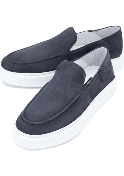 Erkek Deri Siyah Nubuk Loafer Ayakkabı 285 3842 Erk Ayakkabı Y/24 Sıyah Nbk fırsatları