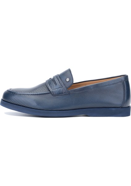 Erkek Deri Lacivert Loafer Ayakkabı 537 3410 Erk Ayakkabı Y24 Lacı Dr fiyatları
