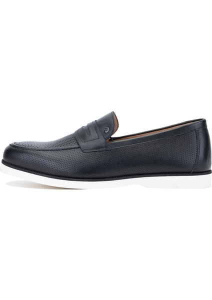 Erkek Deri Siyah Deri Loafer Ayakkabı 537 3410 Erk Ayakkabı Y24 Sıyah Dr fiyatları