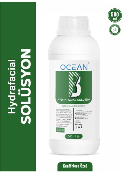 Hydrafacial Solüsyon Seti Cilt Bakım Solüsyon 4'lü Set 500ML