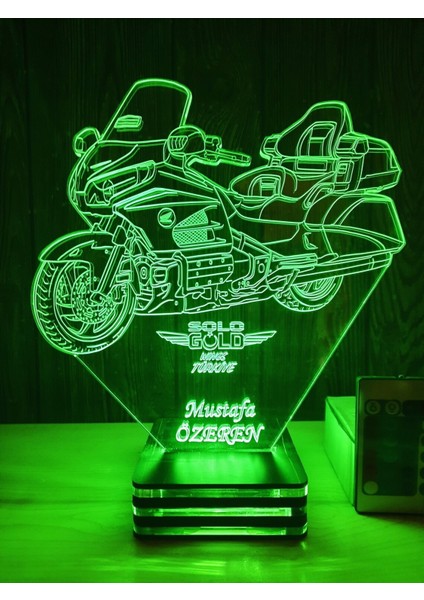 Harley Davidson, Motosiklet, Kişiye Özel Lamba Personalized 3D Lamp modelleri