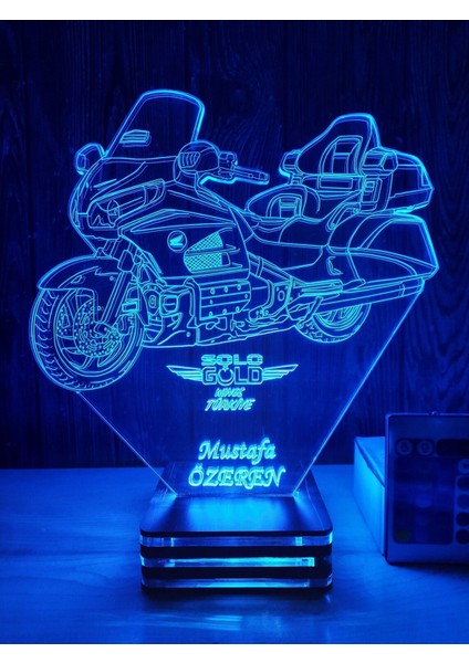 Harley Davidson, Motosiklet, Kişiye Özel Lamba Personalized 3D Lamp fırsatları