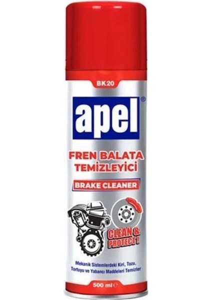 BK20 Fren Balata Temizleyici Aeresol 500ML