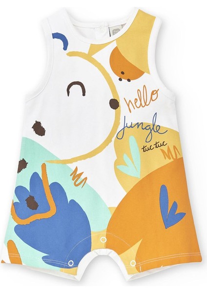 Tulum Figürlü Beyaz Sarı