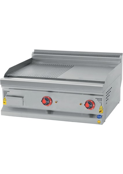 Karacasan 700 Seri Set Üstü Doğalgazlı Yarı Kanallı Izgara