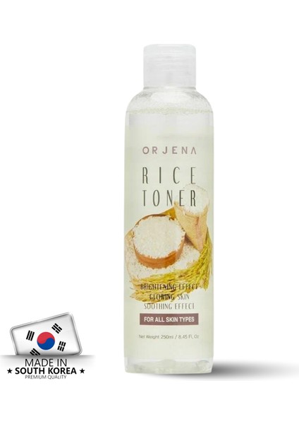 Rice Toner Pirinç Özlü Ton Eşitleyici Aydınlatıcı Tonik 250ml