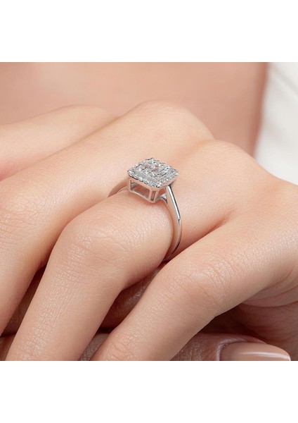 0,47 Karat Fantazi Pırlanta Yüzük - PR00955 fırsatları