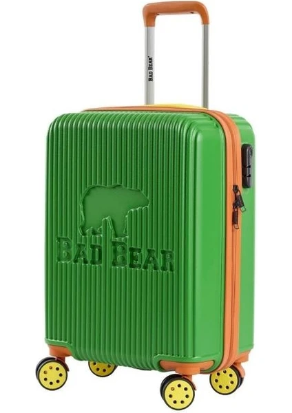 Bad Bear Logo Suıtcase Yeşil