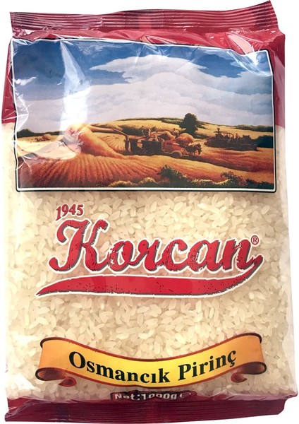 Osmancık Pirinç 1 kg 4 Lü