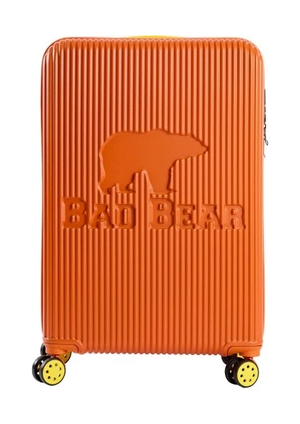 Bad Bear Logo Suıtcase Turuncu