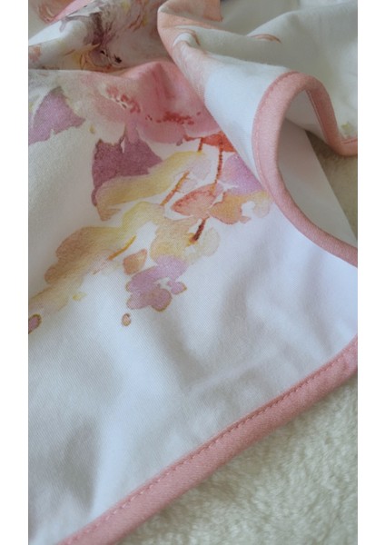 %100 Pamuklu Çift Katlı Penye Kız-Erkek Yenidoğan/bebek Kundak BATTANIYE75X90CM / Ebruli fırsatları