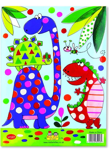 Rachel Ellen Desıgn Mektup Seti / Rawr-Some Set Dinosaurs