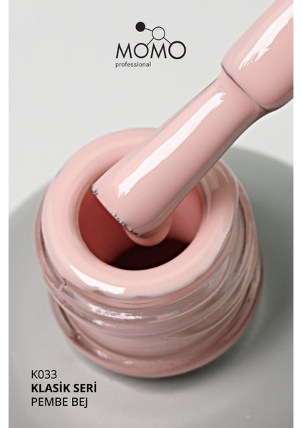Kalıcı Oje K033, Pembe Bej, 4 ml