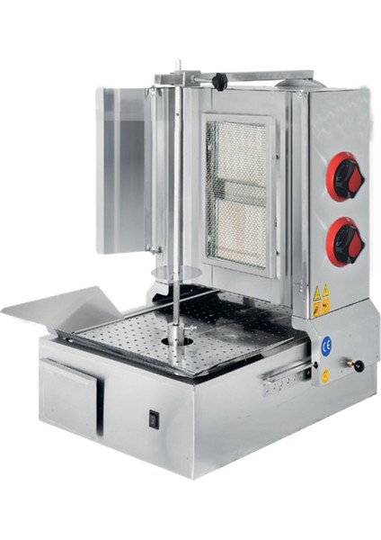 Karacasan Tüplü 2 Radyan Alttan Motorlu Döner Ocağı