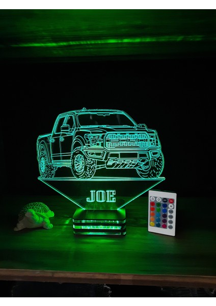 Ford Ranger Raptor 4x4 Kişiye Özel 3D Lamba