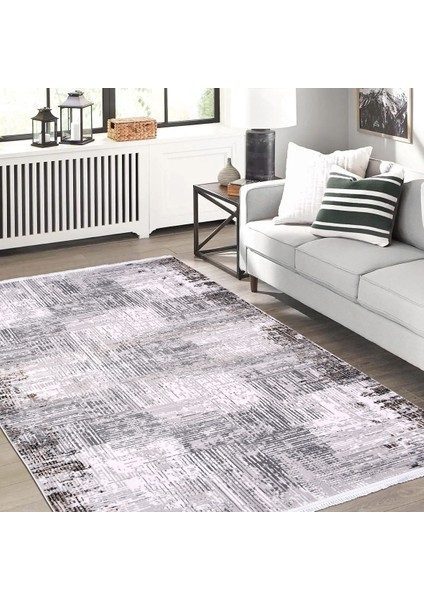 Stones Koleksiyonu 17187 Triko Akrilik Yumuşak Tuşe Salon Mutfak Antre Halı Yolluk