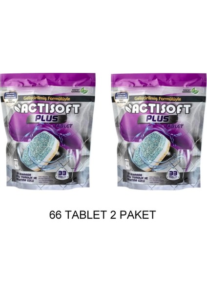 Plus Tablet Bulaşık Deterjanı 33'lü Tablet