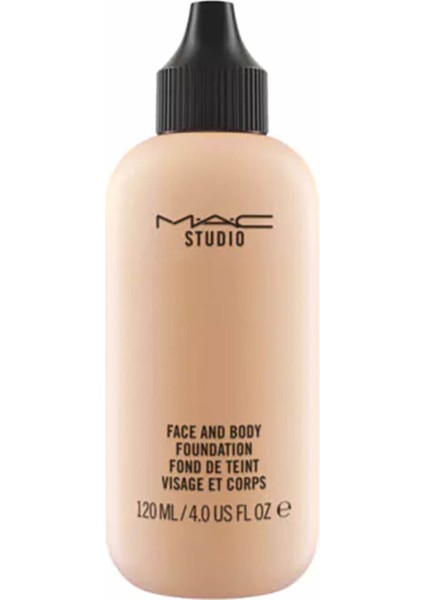 Studio Face and Body Foundation N3 Fondöten - 120 ml ..Doğal Işıltı_