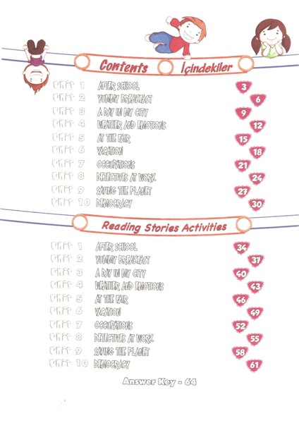 Sunny Summer Holiday Activite Book 6 Grade - 6. Sınıf İngilizce Yaz Tatil Kitabı modelleri