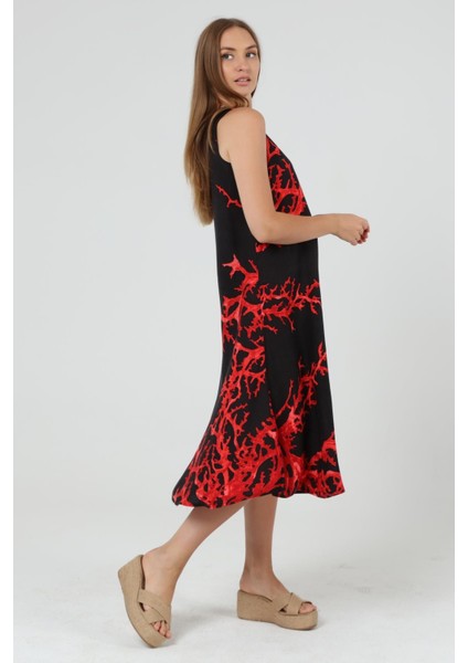 Yazlık Askılı Viskon Elbise 2691 fırsatları