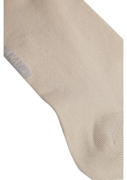 Bej Bambu Bilek Patik Çorap fiyatları