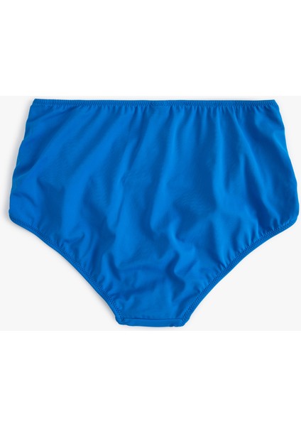 Yüksek Bel Bikini Altı Drapeli
