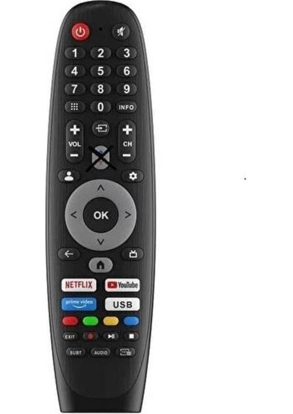 Senna 65SNF9000U Googlee Tv Kumandası-Mikrofonsuz