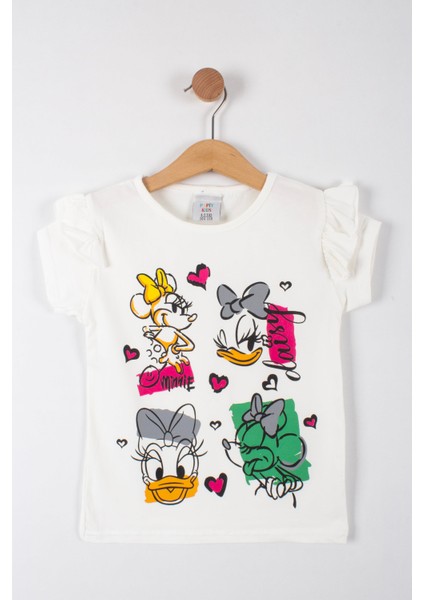 Daisy ve Minnie Baskılı Kız Çocuk Taytlı Alt Üst Takım fırsatları