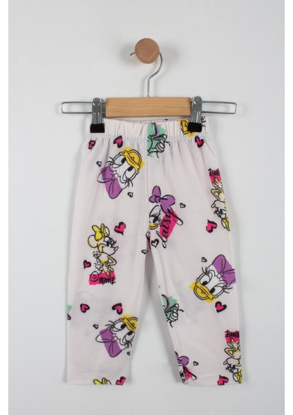 Daisy ve Minnie Baskılı Kız Çocuk Taytlı Alt Üst Takım indirimleri