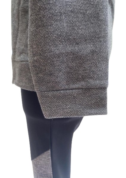 4-12 Yaş Kız Çocuk Kapüşonlu Sweat - Tayt Ikili Takım 12 Yaş Gri modelleri