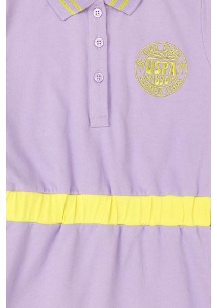 U.S. Polo Assn. Kız Çocuk Lila Elbise (Örme) 50288685-VR034