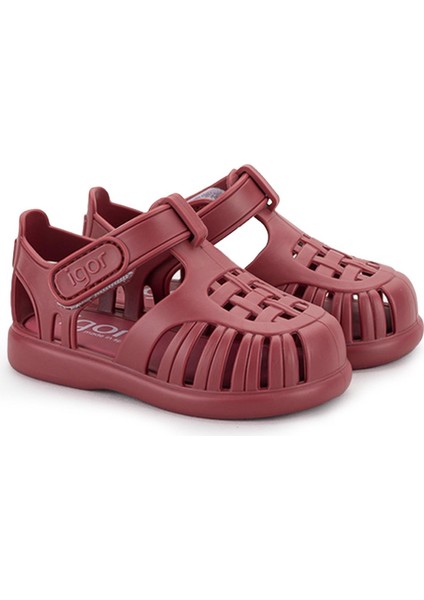 Çocuk Cırtlı Sandalet S10271 Tobby Solid