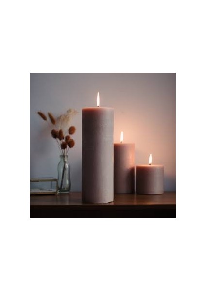 Candle Mocha Aromalı 3' Lü Mum Seti