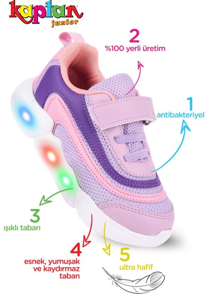 Kız Çocuk Spor Sneaker Yürüyüş Ayakkabı Pccmk 500