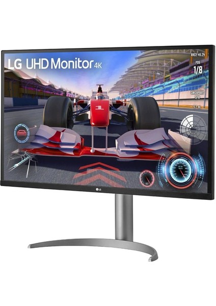 Lg UHD 4K 32UQ750P-W 31.5 Inç UHD 144Hz Pivot Asansör Amd Freesync Premium USB Type-C 4K Va Monitör