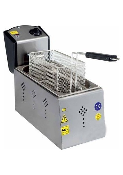 Karacasan 2500 Watt Tekli 3 Litre Elektrikli Fritöz